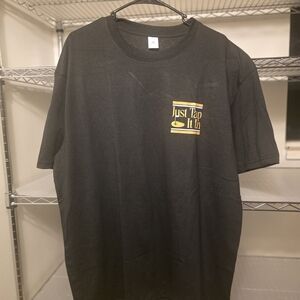 Just Tap It In Black Tee